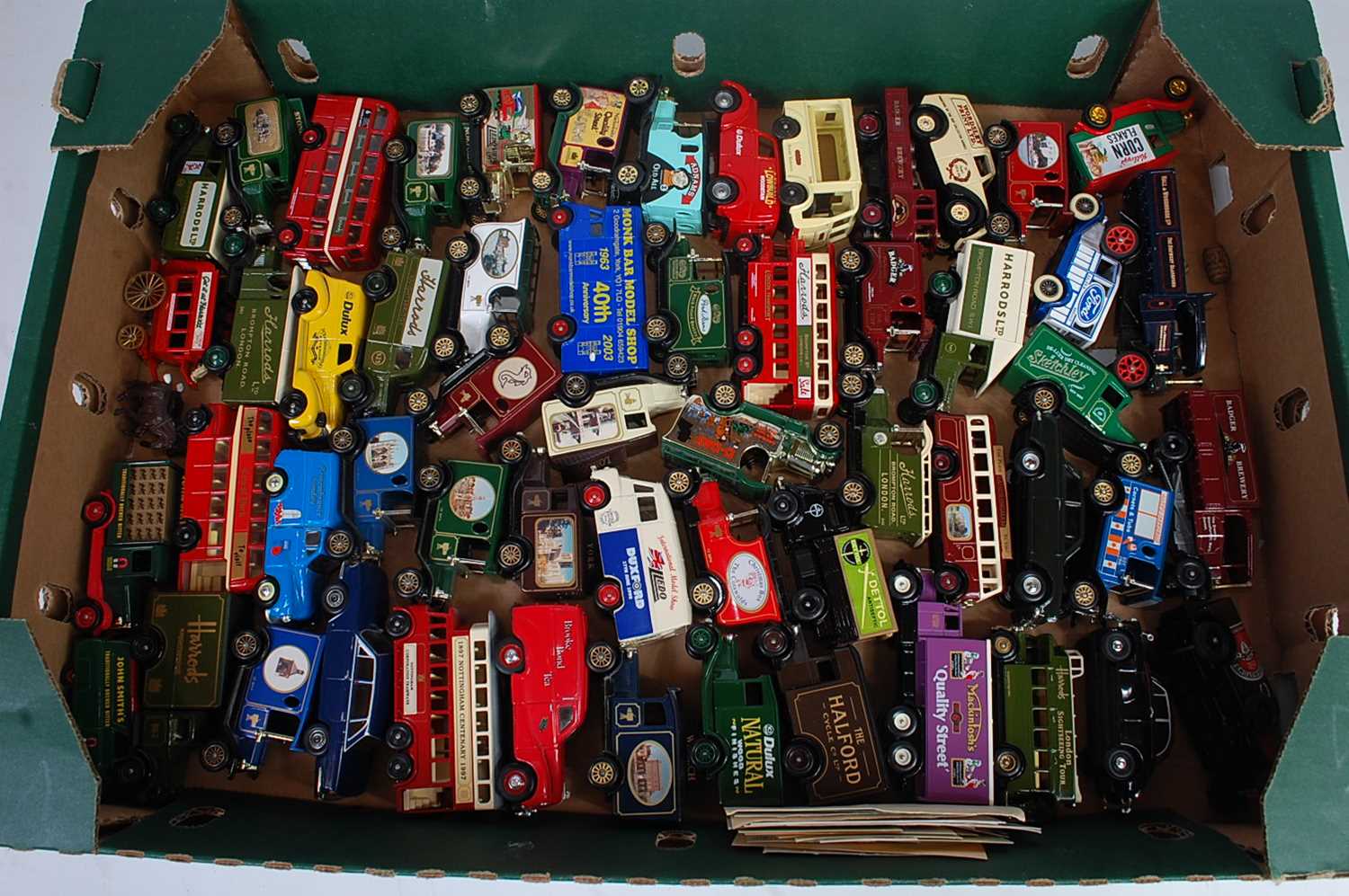 Two trays containing a quantity of mixed loose diecast to include Matchbox, Models of Yesteryear, - Image 2 of 2
