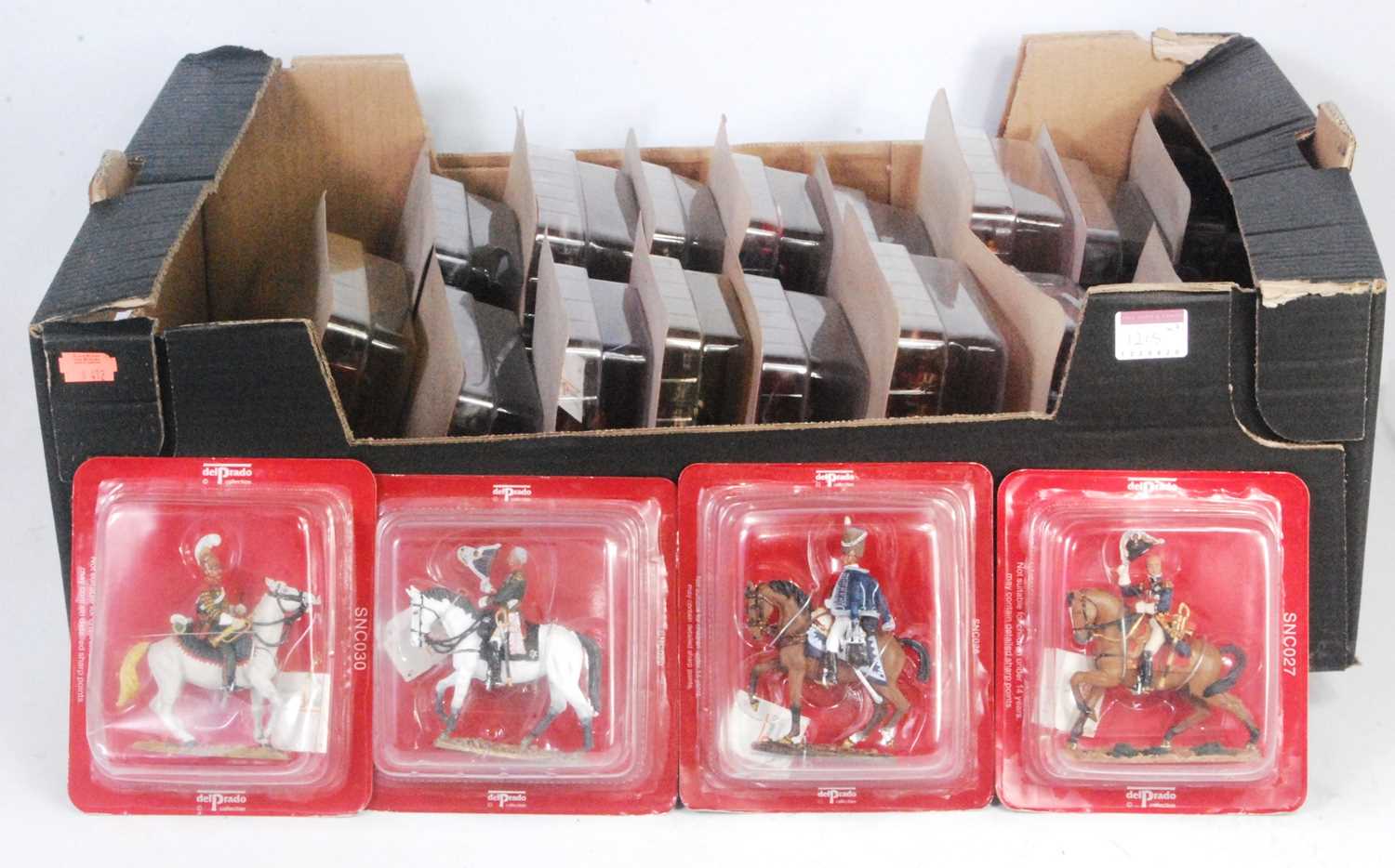 120 blister packed Del Prado Cavalry of the Napoleonic Wars white metal hand painted miniature - Image 2 of 6