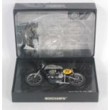 A Minichamps model No. 122132400 Classic Bike Series No. 26 1/12 model of a Norton Manx Ray Petty