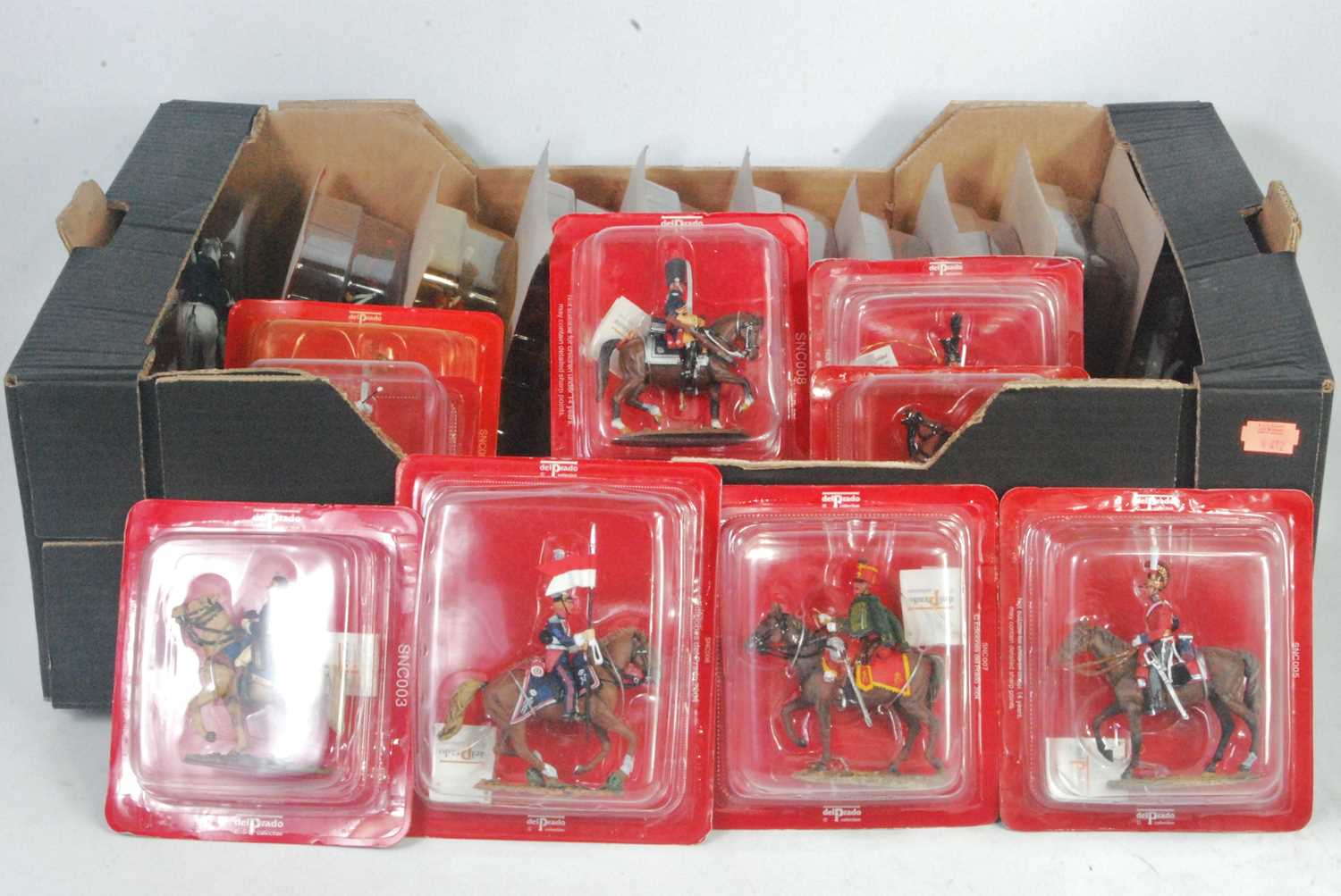 120 blister packed Del Prado Cavalry of the Napoleonic Wars white metal hand painted miniature - Image 6 of 6