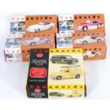 Five various boxed Vanguard single issue and twin packed boxed diecast group to include a Jaguar E-