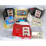 A collection of Corgi and Lledo boxed modern release gift sets, and single issue vehicles, 9