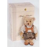 A Steiff Wedding Party series Shepherd's Boy teddy bear, white tag to ear numbered 038105 limited