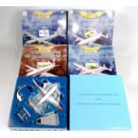 Five various boxed mixed issue Corgi Aviation Archive diecasts all appear as issued to include