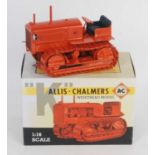 A Speccast 1/16 scale model of an Alice Chalmers wide tread K crawler tractor, official replica