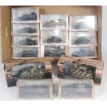 14 various boxed Atlas Edition and similar mainly 1/43 scale military diecast models, all in