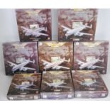 Eight various boxed Corgi Aviation Archive first issue mixed scale aircraft, all appear as issued to