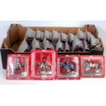 120 blister packed Del Prado Cavalry of the Napoleonic Wars white metal hand painted miniature