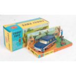 A Corgi Toys No. 440 Ford Consul Cortina Super estate car comprising of dark metallic blue body with