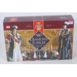 A Studio Anne Carlton Diamond Jubilee commemorative gift set, together with matching chessboard,