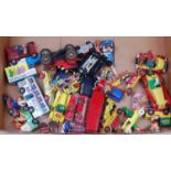 A collection of mainly TV related Corgi, Matchbox and other loose diecasts to include a Corgi Toys