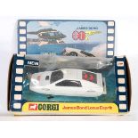 A Corgi Toys No. 269 James Bond Lotus Esprit comprising of white body with black windows and red