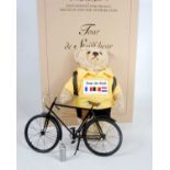 A Steiff Tour de Steiff bear, limited edition example No. 0221/1500 released, white tag to ear