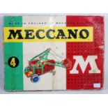 A Meccano boxed accessory group to include a 1950s red & green No. 5 and a No. 4 gift set, unchecked