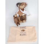 A Steiff Peter and his Goat teddy bear, Swiss exclusive limited edition No. 119/1500 released,