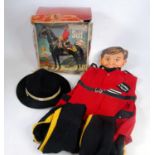 A Berwick Made in England child's Royal Canadian Mountie suit outfit, appears unworn and complete,