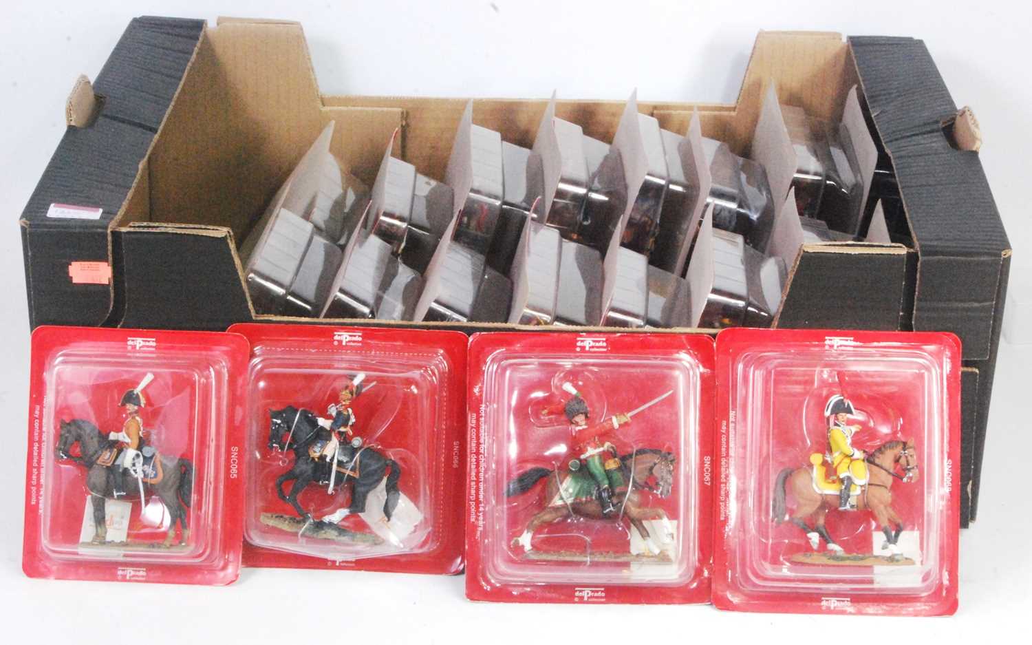 120 blister packed Del Prado Cavalry of the Napoleonic Wars white metal hand painted miniature - Image 3 of 6