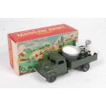 A Lonestar Modern Army Series boxed model of as searchlight lorry comprising of green body with