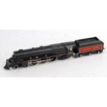 EDL 2 Hornby Dublo 'Canadian Pacific' loco and tender complete with 'cowcatcher', vendor advises