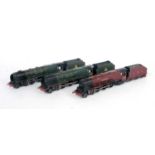 A Hornby Dublo EDL2 "Duchess of Atholl" engine and tender and 2 EDL 12 "Duchess of Montrose" some
