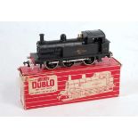 2206 Hornby Dublo 2-rail 0-6-0 loco BR31337 black, all steps present (NM)(BVG), instructions