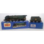 Hornby Dublo EDL12 "Duchess of Montrose" engine and tender, matt green almost no chips (VGE) picture