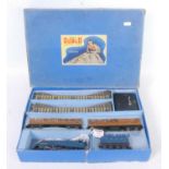 EDP1 Hornby Dublo 'Sir Nigel Gresley' passenger set comprising loco No. 7, tender, two coaches,