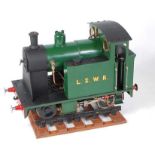 From Reeves castings and to LBSC designs 0-4-0 tank locomotive TICH (And Later Adapted), in 3½"