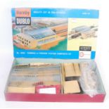 5083 Hornby Dublo terminal station, many pieces missing including one girder and various platform