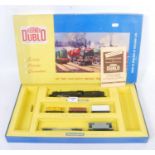 2025 Hornby Dublo 2-rail heavy freight train set comprising 8F BR48109 loco and tender (NM) with