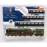 Hornby R3094 'HM Queen - Diamond Jubilee' Royal Train pack containing Britannia class loco and