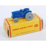 Dublo Dinky Toys 069 Massey-Harris tractor, grey wheels (M-BE)