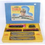 EDP22 Hornby Dublo 'Royal Scot' passenger set comprising matt 'Duchess of Montrose' loco and tender,