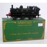 Darstaed 0-6-0 pannier tank "GWR" 7760 green, (NM-BNM) with instructions