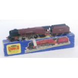 3226 Hornby Dublo loco and tender 'City of Liverpool' (NM)(BG) tape tear over illustration and
