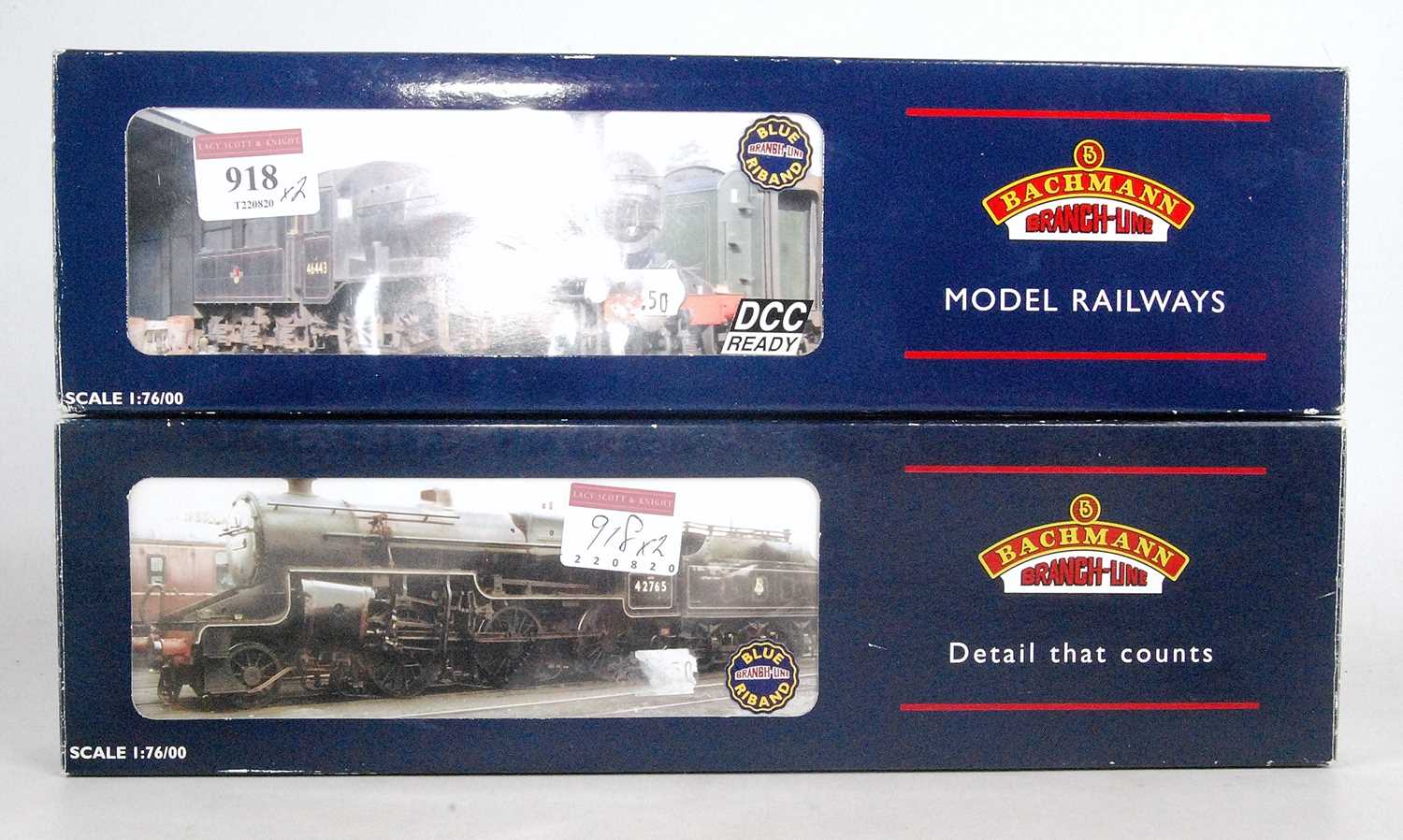Bachmann 32-177 BR lined black late crest "crab" class engine and tender no. 42789, head lamps and
