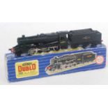 3224 Hornby Dublo loco and tender 2-8-0 freight, BR 48094, power cable to tender requires repair,