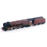 2226 Hornby Dublo 2-rail loco and tender 'City of London' (E)