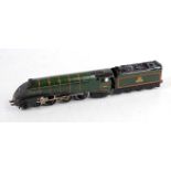 EDL11 Hornby Dublo loco and tender 'Silver King' gloss loco, matt tender (G-VG)