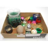 A collection of mixed items, to include yo-yos including a Duncan Butterfly example, match strikers,