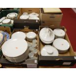 A modern Thomas German porcelain 8 place setting coffee/dinner service (two boxes)Condition