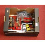 A collection of mixed steam toys and diecast models, to include Mamod Atlas Edition etc