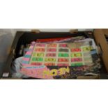 One tray containing a quantity of mixed diecast models, to include Triang Minic Motorways,