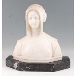 Umberto Stiaccini for the Galleria Romanelli in Florence - a large early 20th century carved white