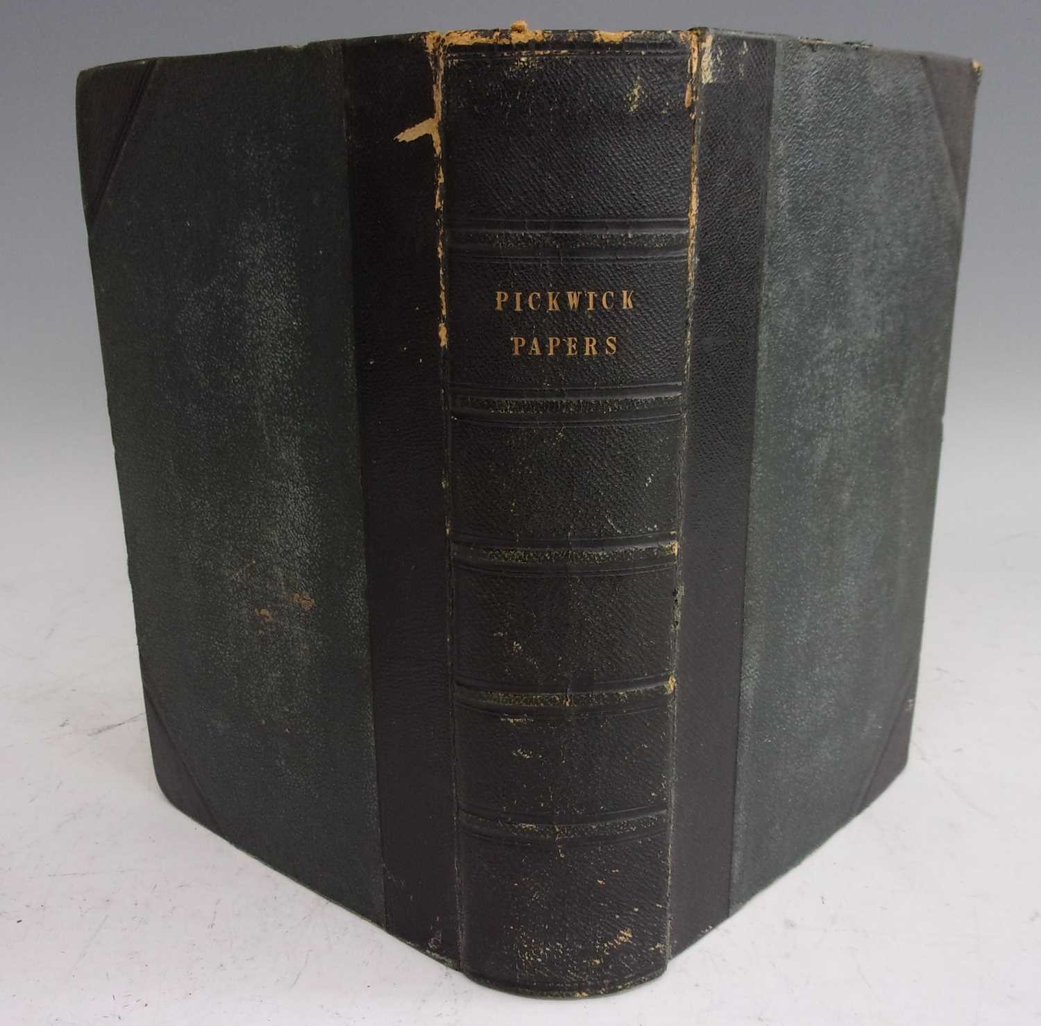 DICKENS, Charles. The Posthumous Papers of the Pickwick Club. Chapman & Hall, 1837 1st edition. - Image 3 of 4