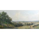 John Faulkner (1835-1894) - Honight? Hill, Kenilworth, watercolour, signed and titled lower left, 49