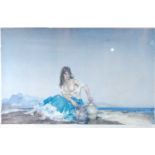 William Russell Flint (1880-1969) - Sarah, Fine Art Trade Guild lithograph, pencil signed to the