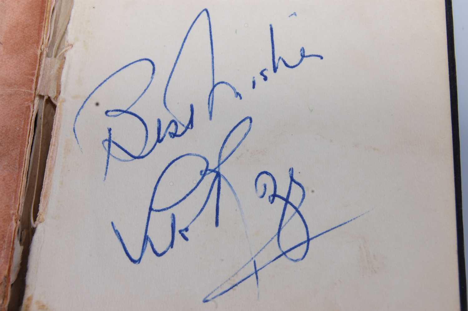 A mid-20th century autograph album - Image 3 of 6