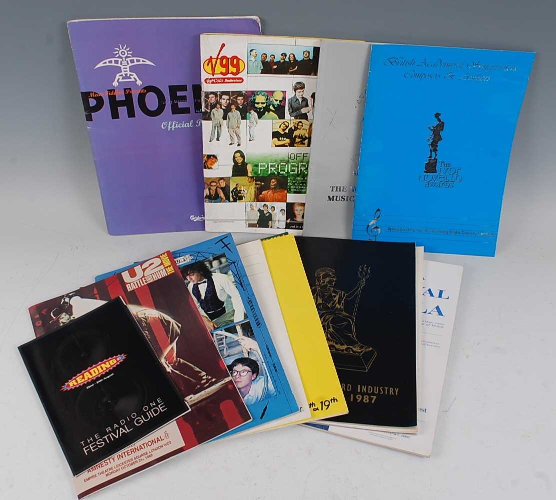 A collection of award ceremony, concert, festival and theatre official and souvenir programmes to - Image 2 of 2