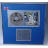 Ice-T, a presentation CD for the album Home Invasion with plaque below "Presented to Jonathan Ruffle